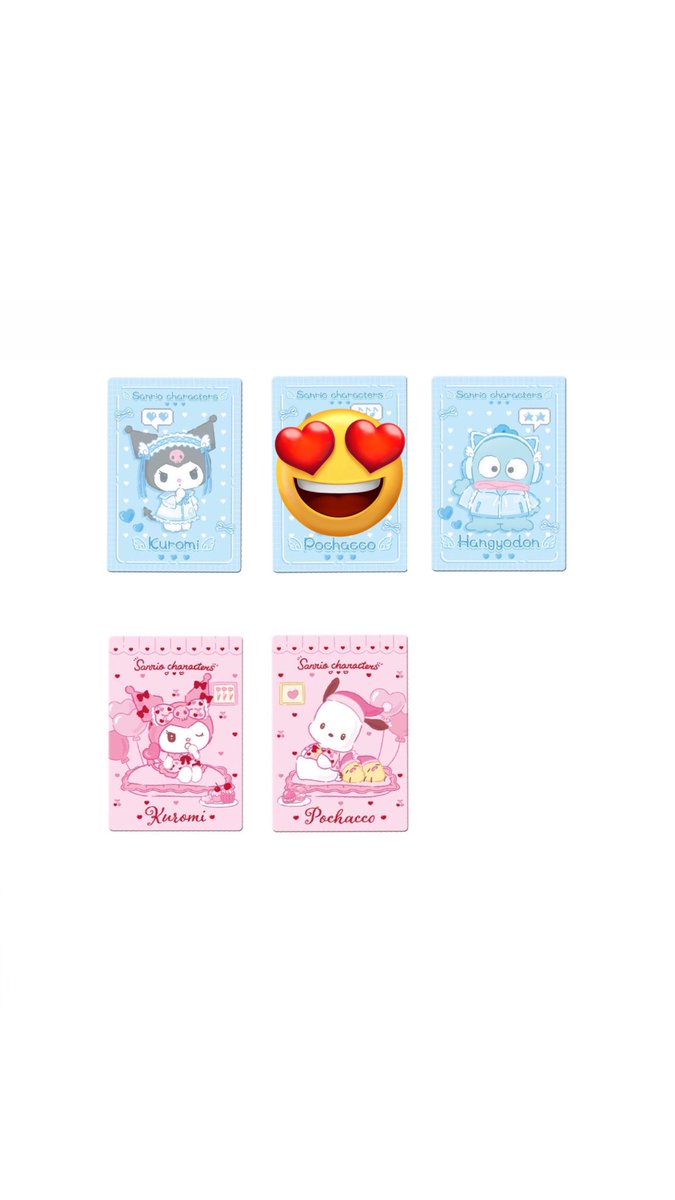 4cO5y's tweet photo. 【交換】サンリオ　ウエハース8 

譲：ペックル・マイスイートピアノ

求：ポチャッコ(水色)＞ハンギョドン(水色)orクロミ(ピンク・水色)

〇郵送希望
〇まとめての方優先 https://t.co/ssr2frGqH5