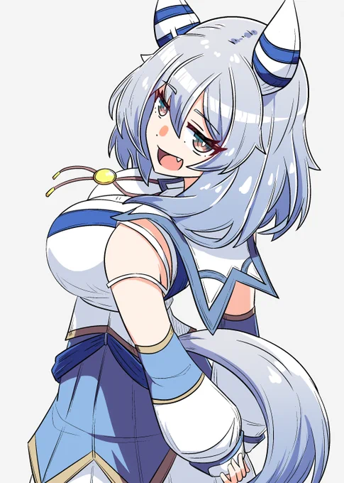 #今年も残りわずかなので今年一番ぶっ刺さった絵を自分で言う #ウマ娘ジト目ミラ子ぉ 