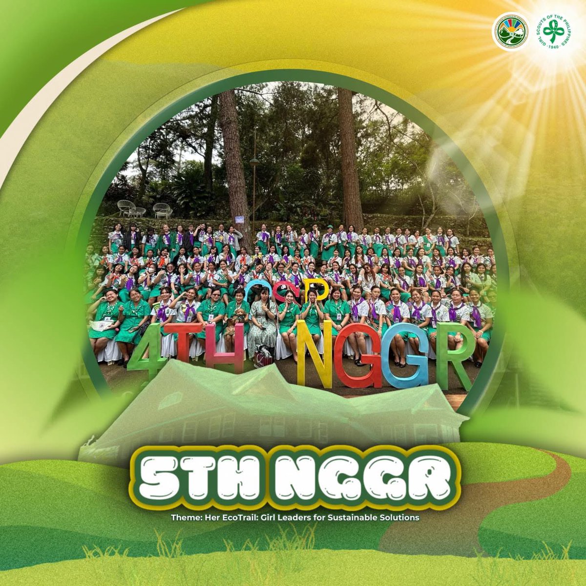 5thnggr's tweet photo. 🌿💚 𝐇𝐞𝐫 𝐄𝐜𝐨 𝐓𝐫𝐚𝐢𝐥 𝐁𝐞𝐠𝐢𝐧𝐬 🌱✨

The trail is waiting, and as girl leaders, we are on our way to the 𝟱𝘁𝗵 𝗡𝗮𝘁𝗶𝗼𝗻𝗮𝗹 𝗚𝗮𝘁𝗵𝗲𝗿𝗶𝗻𝗴 𝗼𝗳 𝗚𝗶𝗿𝗹 𝗥𝗲𝗽𝗿𝗲𝘀𝗲𝗻𝘁𝗮𝘁𝗶𝘃𝗲𝘀 with the theme "𝗛𝗲𝗿 𝗘𝗰𝗼 𝗧𝗿𝗮𝗶𝗹: 𝗚𝗶𝗿𝗹 𝗟𝗲𝗮𝗱𝗲𝗿𝘀 𝗳𝗼𝗿 https://t.co/Y9OlG0Dfpm