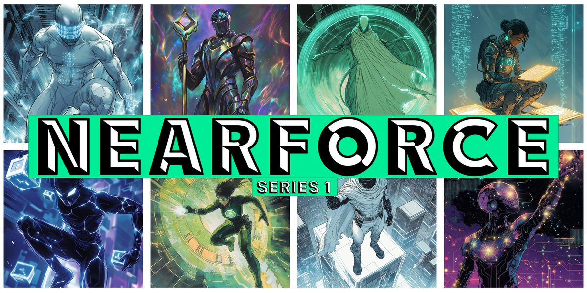It takes a team of legends to build the NEAR ecosystem.

Introducing 💥NEARFORCE💥

Scroll down for their comic cards and discover the superpowers.

Let's meet the first 8 (of many) #NEARFORCE