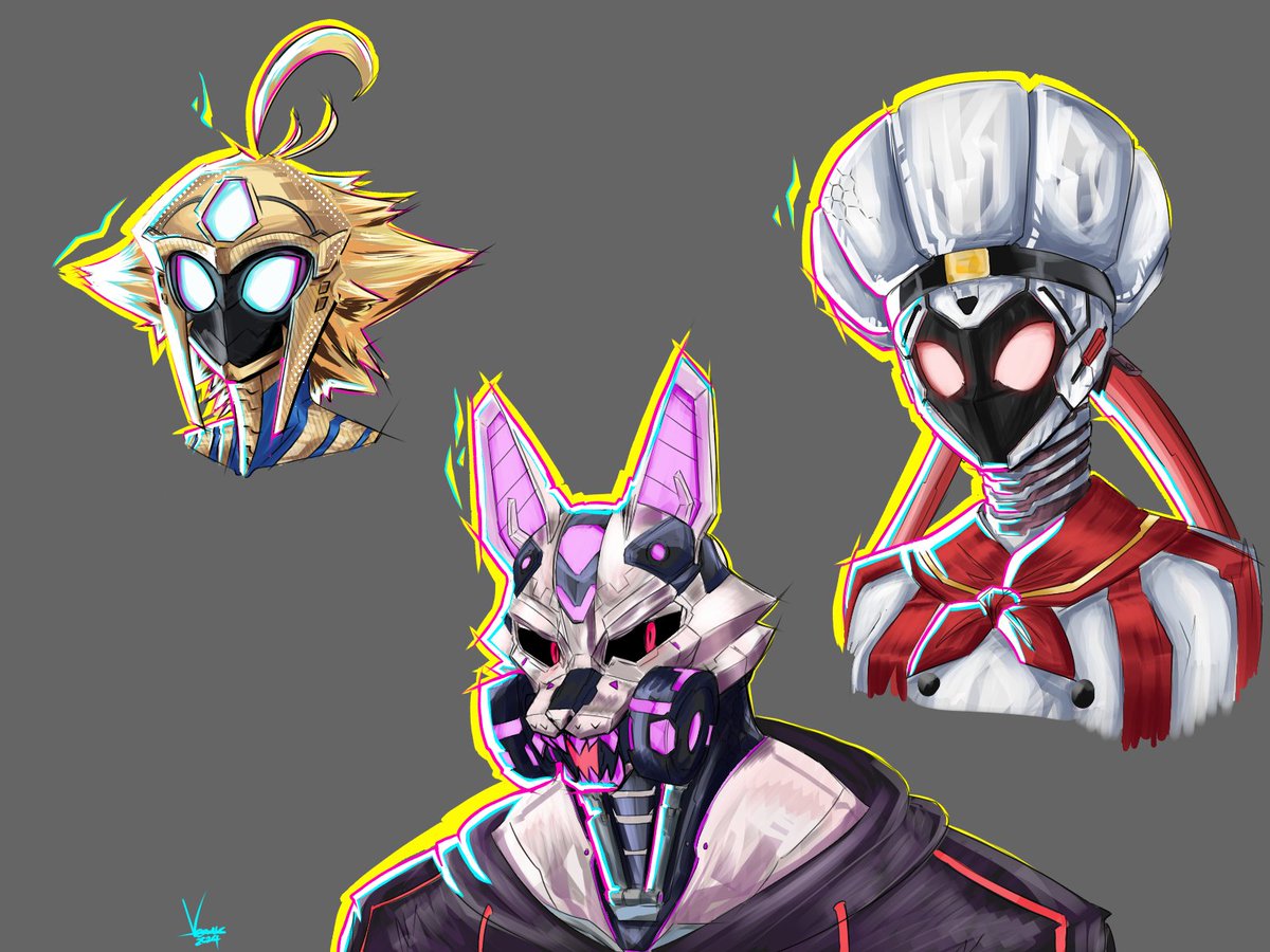 Rivals art style practice