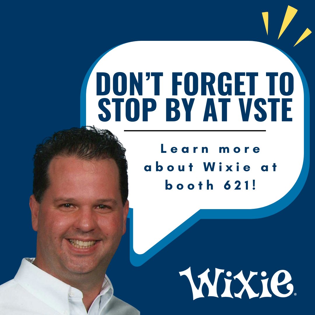 Wixie_T4L's tweet photo. Come visit @ScottLoomis at #VSTE booth #621!
We can't wait to connect with you and share creative strategies to enhance learning in your classroom! #Wixie
https://t.co/ixedc3Ga7w https://t.co/ymqE8xk05z