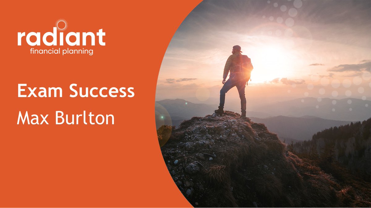 We are thrilled to announce that Max Burlton has passed both the Chartered Insurance Institute’s (CII) AF5 (Financial Planning Process) and AF7 (Pension Transfers) qualifications. 
A huge well done to Max for completing these two difficult exams ! 

#RadiantFinancialPlanning