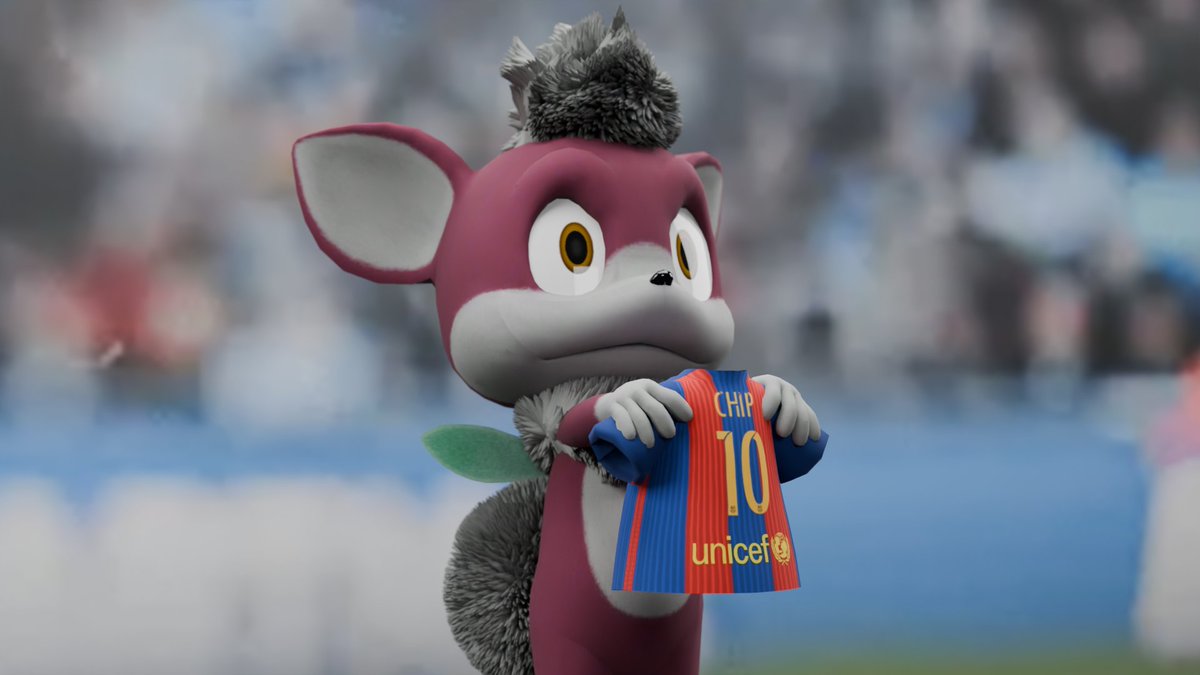 Weegi_man's tweet photo. Chip Barcelona???!?!?!?

#blender #blender3D #SonicTheHedgehog #chip #lightgaia https://t.co/pn7lU2Z5GD
