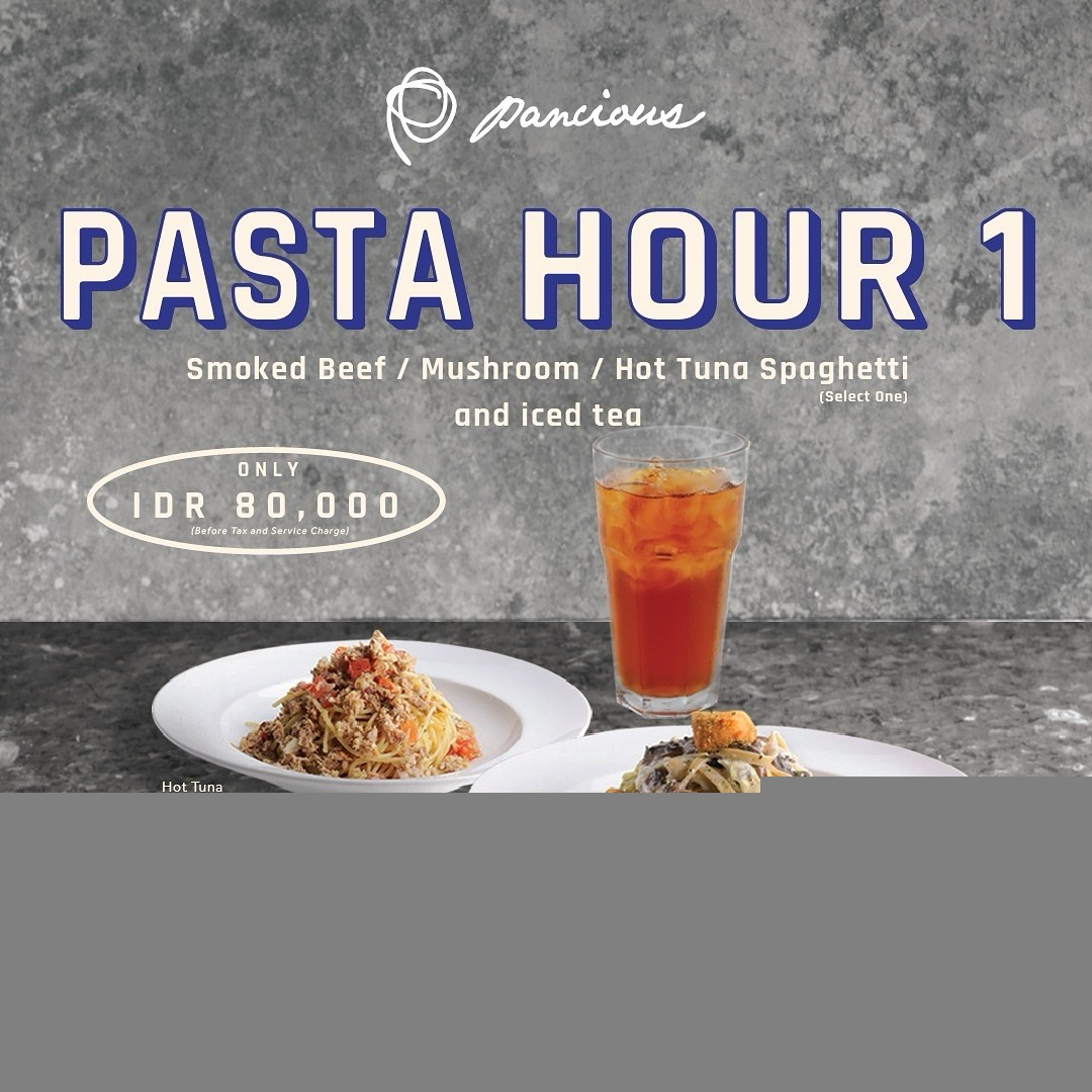 katalogpromosi's tweet image. Pasta Hour Promo di Pancious Pacific Place Jakarta! Dapatkan 3 pasta lezat + minuman es mulai Rp 80.000! Nikmati setiap Senin-Jumat, 14.00-17.00 WIB hingga 31 Desember 2024! 🍝✨
katalogpromosi.com/promo-pancious…

 #PastaPromo #Pancious #MakanEnak