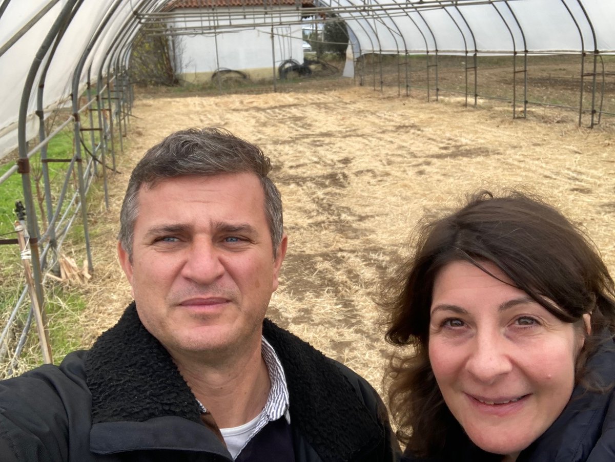 Dr Livarda and Dr Mylonas are ready for this year’s sowing of wheat to be grown experimentally at ELGO-DIMITRA as part of I+D-DarkAegean
<a href="/ICAC_cat/">ICAC-CERCA, Institut Català d'Arqueologia Clàssica</a>  #somCerca #DarkAegean