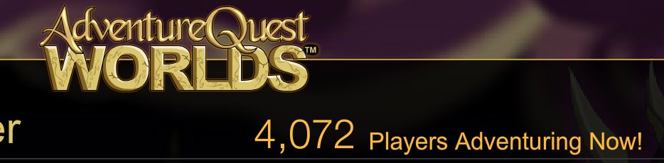 Adventure Quest Worlds clears.