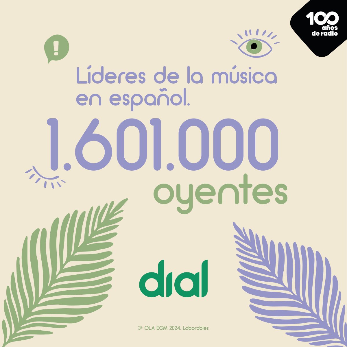 Muy buenas noticias para la música en español. Orgulloso del trabajo y de un equipo enorme! #egm #gracias