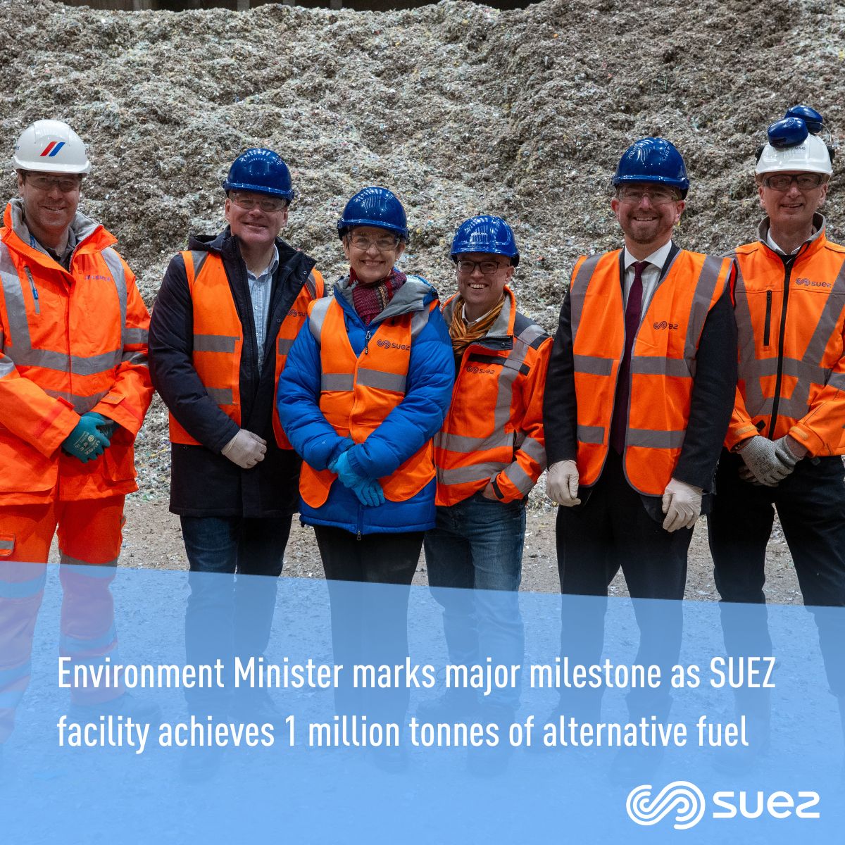 We were thrilled to welcome Environment Minister <a href="/MaryCreagh_/">Mary Creagh CBE MP</a> CBE MP and Constituency MP, <a href="/JohnSlinger/">John Slinger MP</a>, to our industry-leading Malpass farm facility to celebrate 1 million tonnes of alternative fuel produced for <a href="/CEMEX_UK/">CEMEX UK</a>. 

The partnership has helped to reduce coal consumption