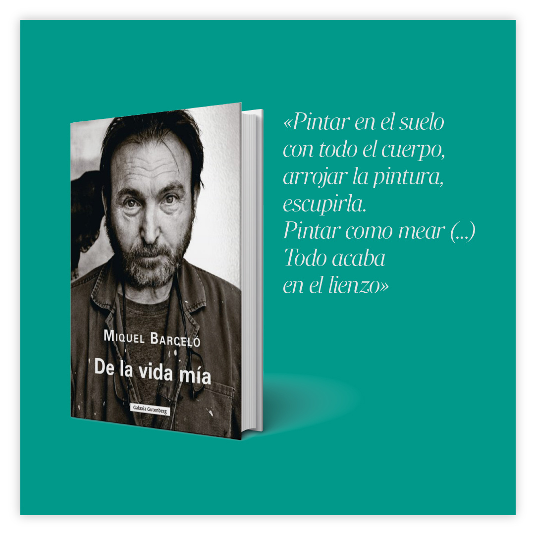 publishersmag's tweet image. La concepción del arte como un acto físico, la naturalidad, la resonancia emocional de la literatura y mucho, mucho más en la entrevista de Amalia Pérez Álvarez a Miquel Barceló. Por supuesto, en nuestro #57. 📰🎙️

#publishersmag #delavidamia #miquelbarcelo #galaxiagutenberg