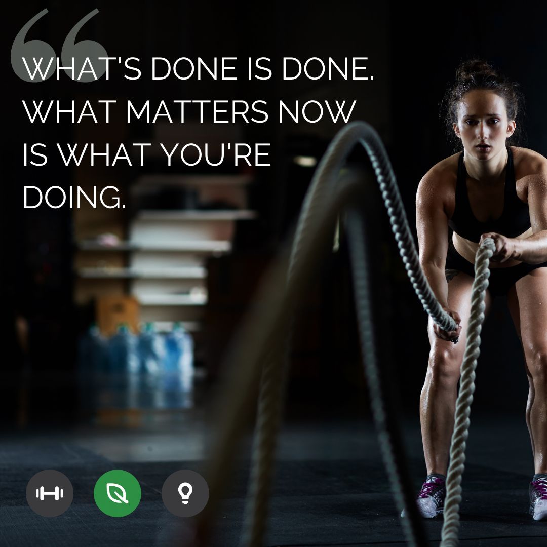 🔥 What’s done is done. What you do today matters most. Let’s crush it! 💪 #

 #GreenGymGroup