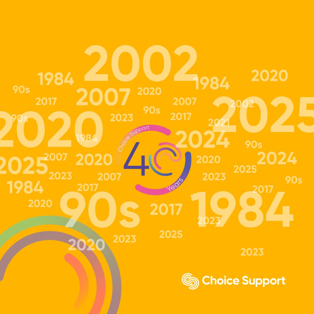 In our latest news story, we reflect on our 40th anniversary year, while Deputy Chief Executive, Mark Ferry, looks to the future and tells us what you can expect from Choice Support in 2025. Click here for story:bit.ly/3ZlojvX #SocialCare #SupportWork #Blogs