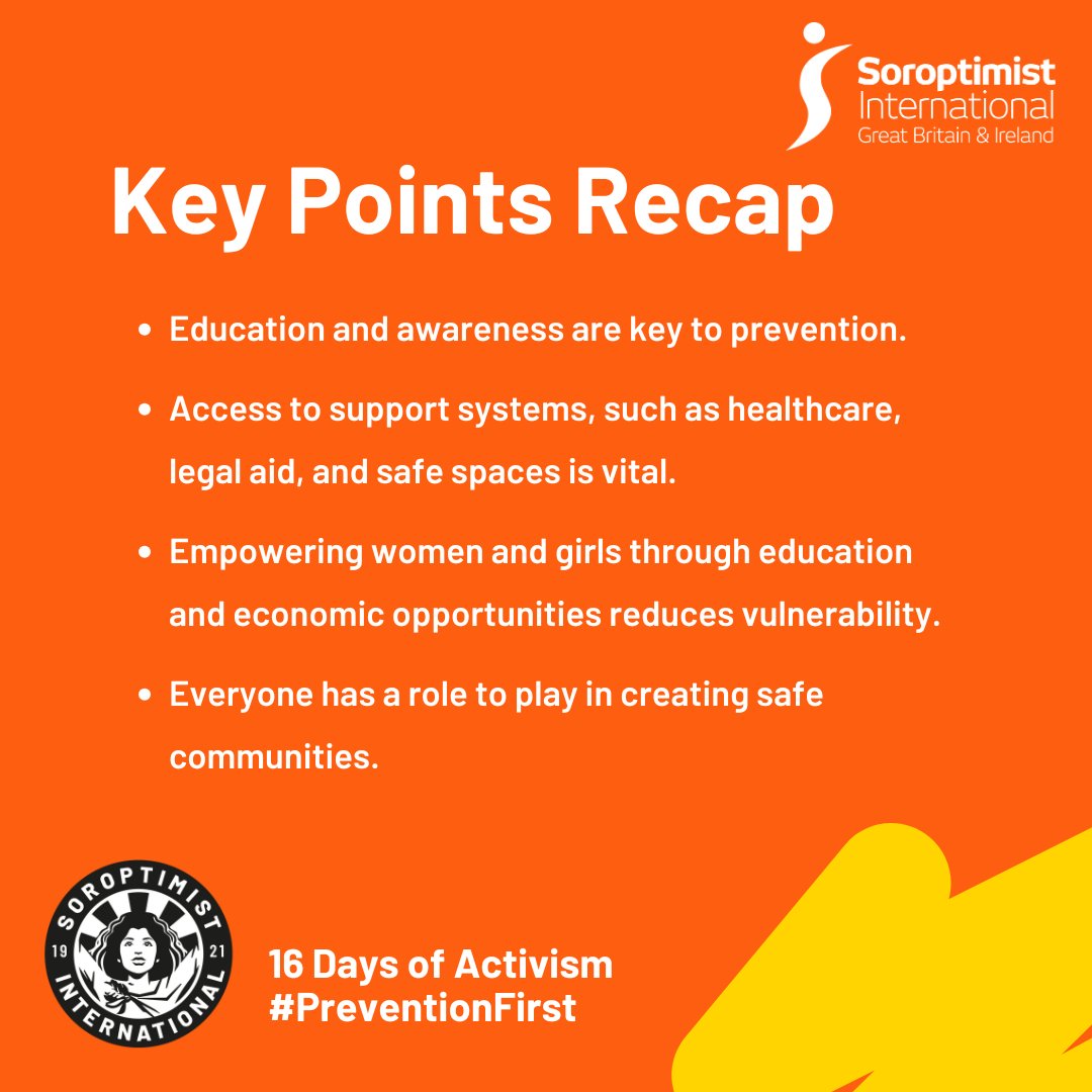 Our 16 Days of Activism may be ending, but our commitment to ending Violence Against Women and Girls continues. Stay involved by accessing key resources, sharing information, and advocating for change. Together, we can make a lasting impact. #16Days #PreventionFirst
@SIGBI1