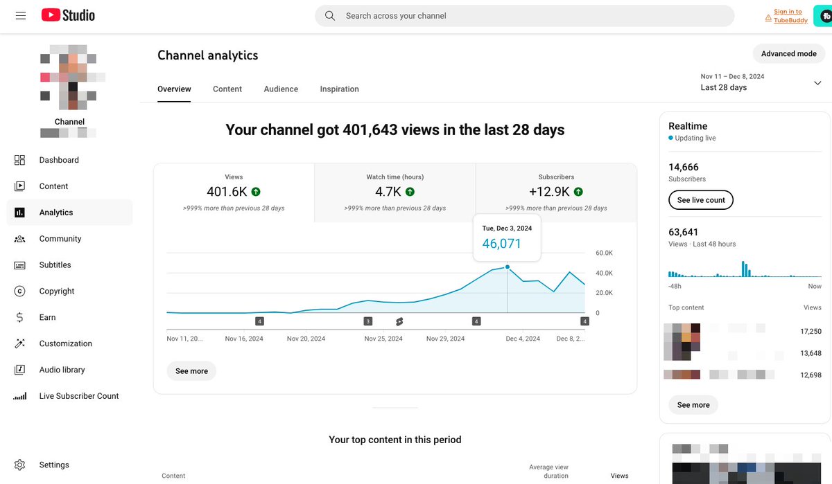 PatGostek's tweet photo. Update  2 weeks later:

- We're at 14K subs
- 6 weeks from launch
- added 12K subs in the last 2 weeks alone. 

Stay tuned: 

Comment "loop" if you want me to keep you updated https://t.co/AJHbL03XL4