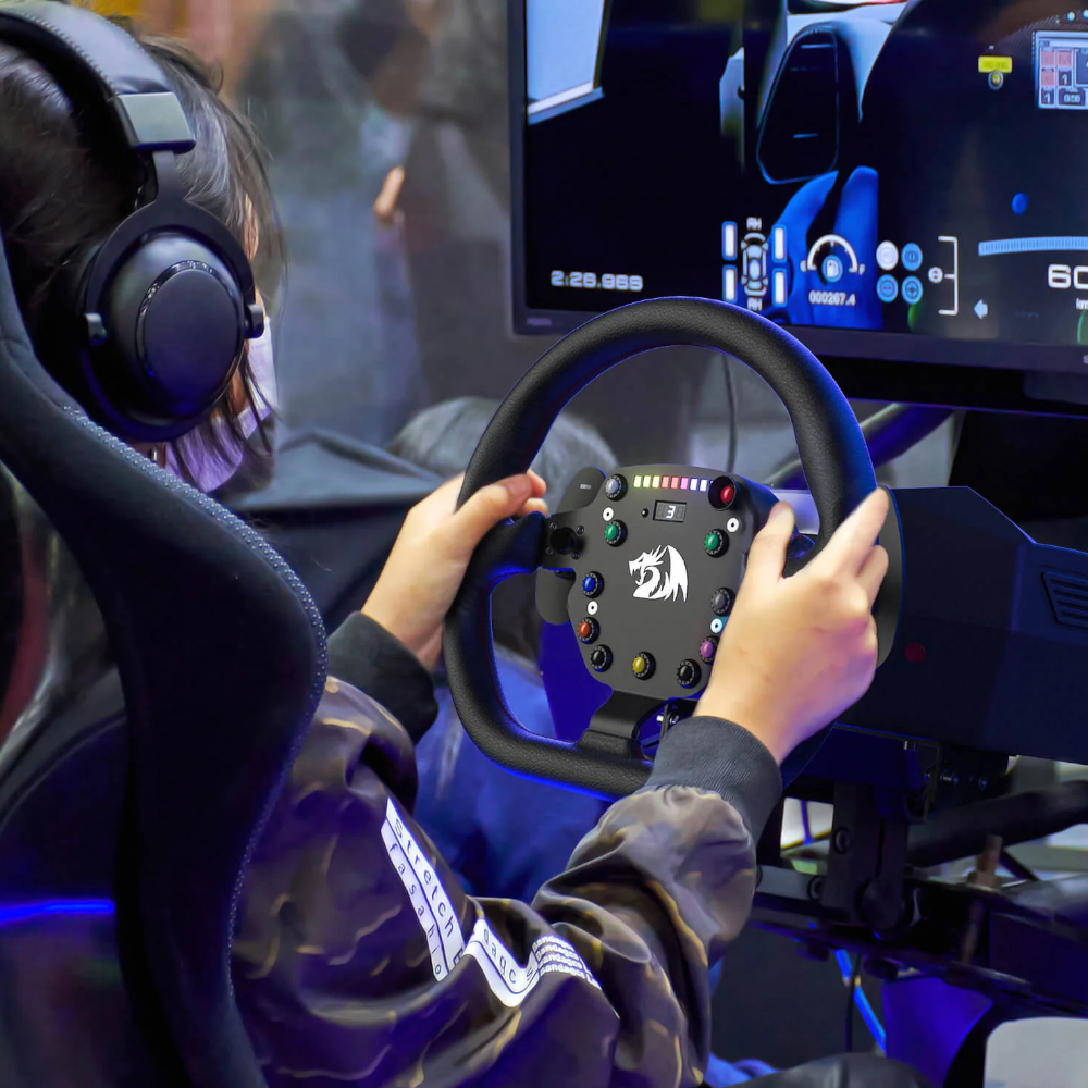 🚀 Rev up your racing skills with the GT-32 Racing Wheel! 🏎️💨 Get ready to feel every twist and turn as if you’re on the track. Stay tuned—this must-have racing accessory is COMING SOON! 🛞

#RaceToWin #RedragonRacing 🚀✨