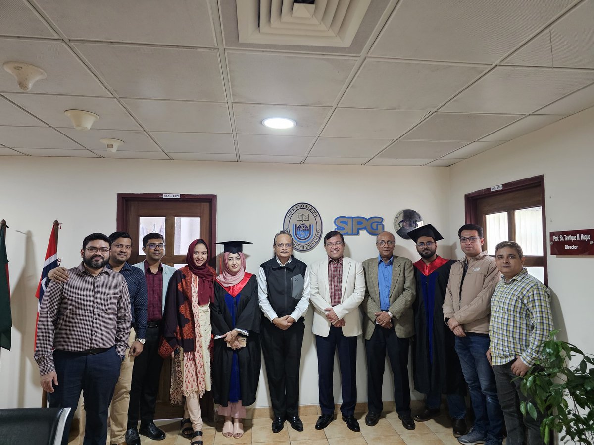 🎓 Celebrating Excellence at NSU's 25th Convocation! 🎉 
Heartfelt congratulations to the EMPG graduates on their incredible achievement!  
We are also proud to share that Mr. Mahmud Bin Morshed and Nowshin Islam, attended the grand convocation and certificate awarding ceremony.