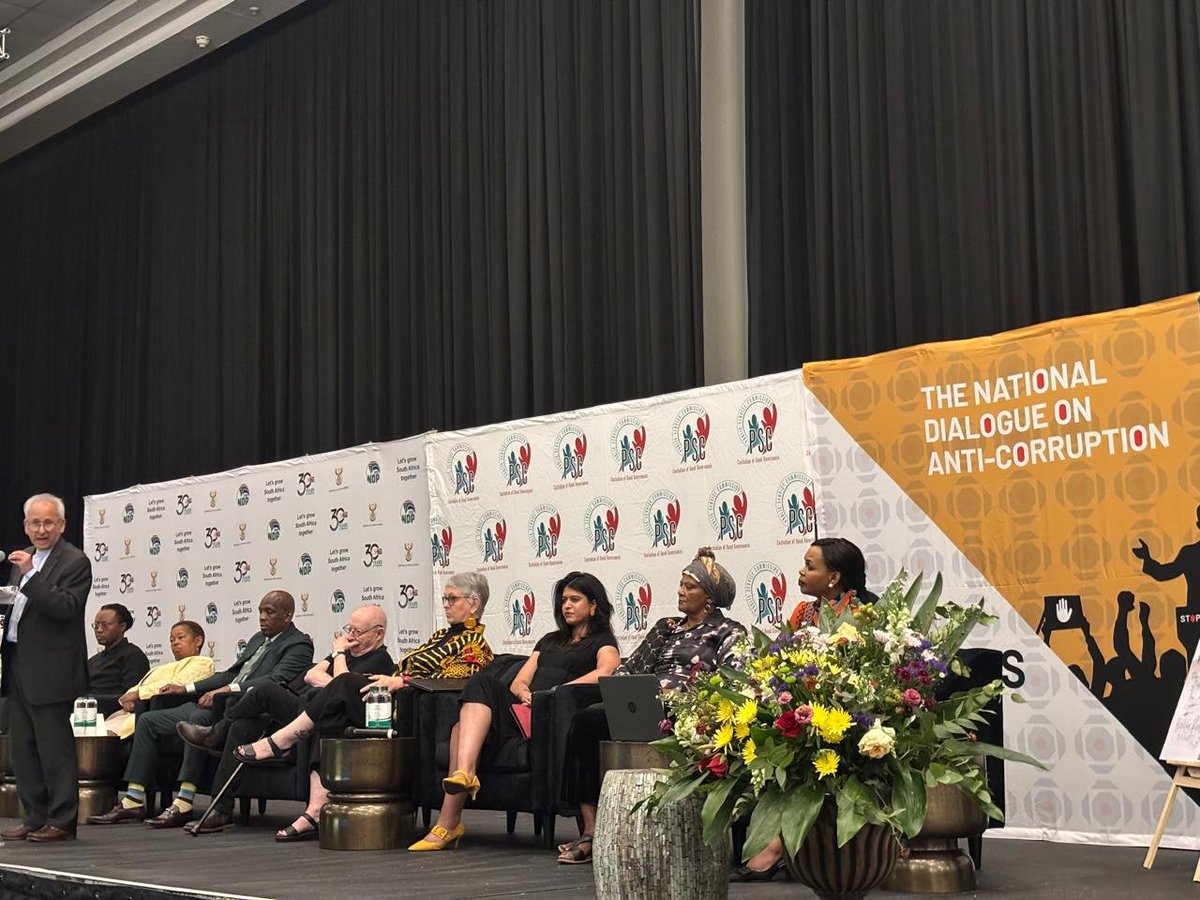 On day 2 of the National Dialogue, NACAC chair, Prof Firoz Cachalia sets out the original NACAC mandate, which is to "oversee the initial implementation of the NACS and the establishment of an independent statutory anti-corruption body", but without duplicating what exists.