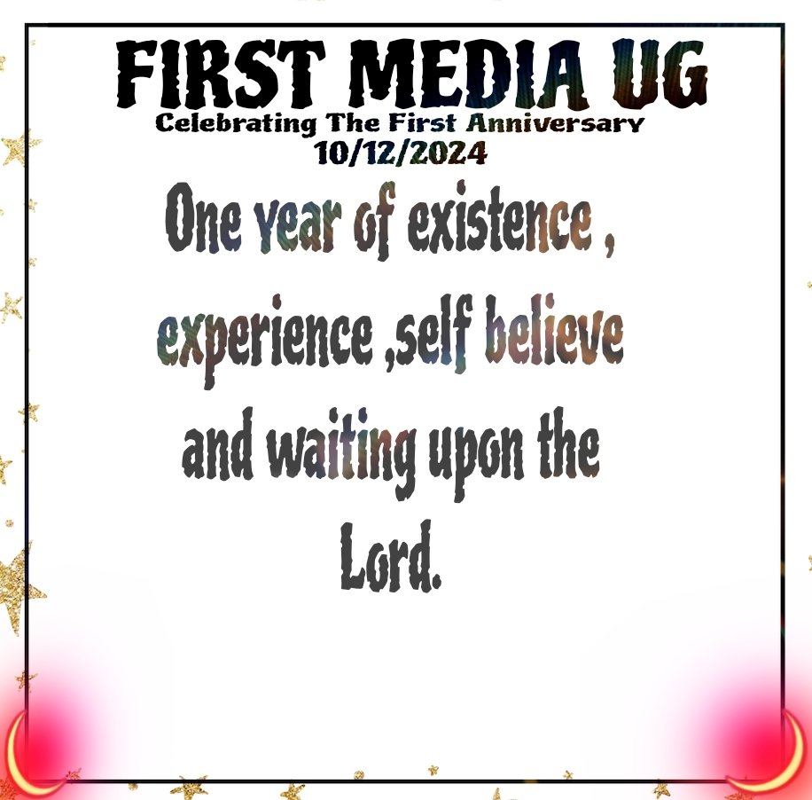 FirstMediaug's tweet photo. Today makes one year of @FirstMediaug  thank you Lord for making it happen am so thankful 🙏 https://t.co/6gX5L9aTYj
