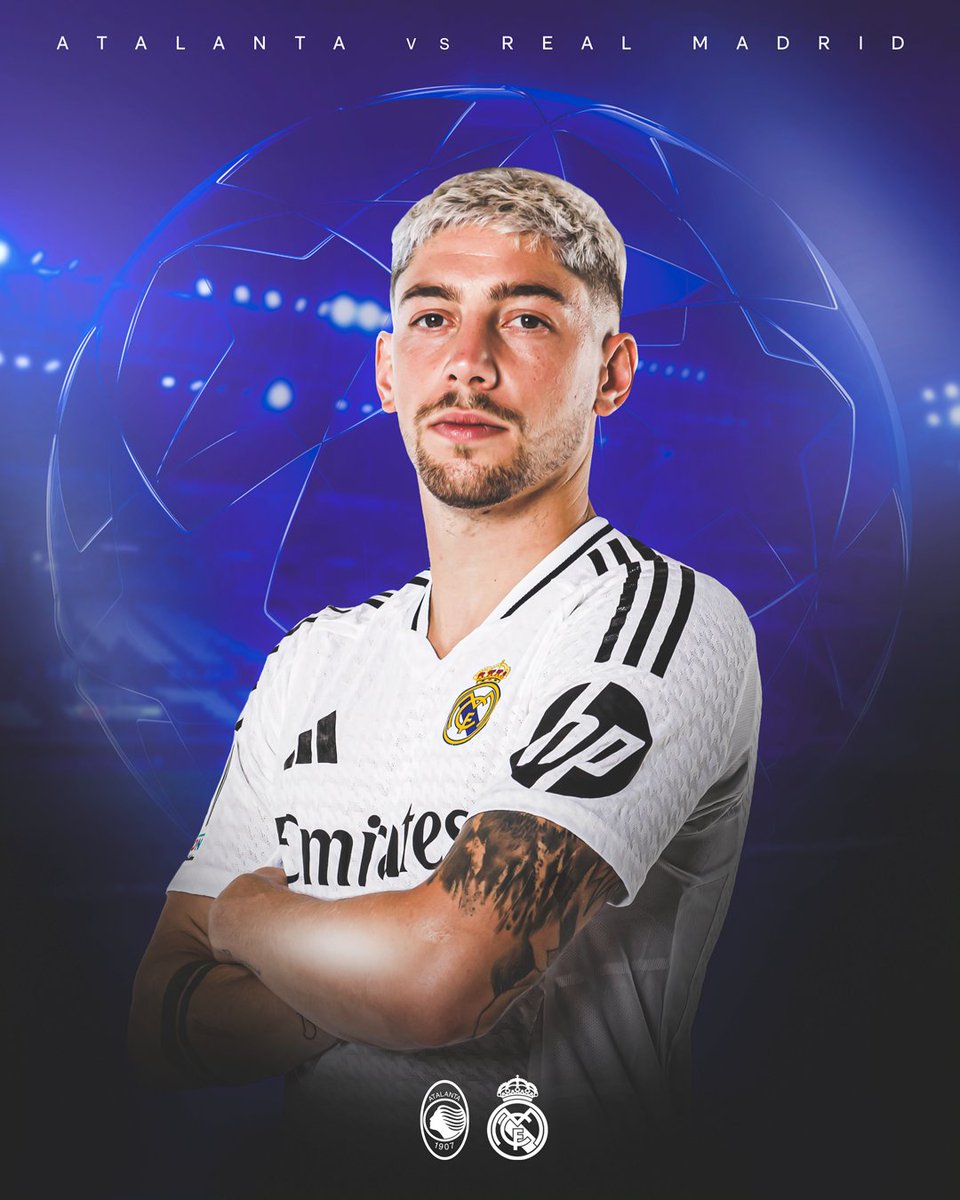 🙌 ¡DÍA DE PARTIDO! 🙌
🆚 <a href="/Atalanta_BC/">Atalanta B.C.</a>
🕰️ 21:00 CET
🏟️ Gewiss Stadium
#️⃣ #UCL