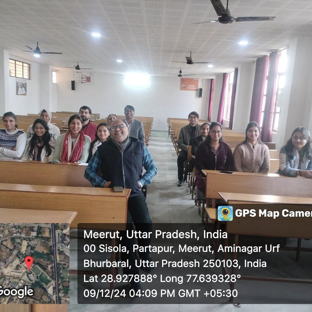 MITMeerut07's tweet photo. We were thrilled to host Mr. Satendra Kumar, our dedicated Assistant Professor in #FacultyLectureSeries π His expertise and passion for teaching brought this fundamental accounting principle to life, sparking meaningful discussions!
#MITMeerut #DoubleEntrySystem #bestcollege https://t.co/bH2SnLvMzn