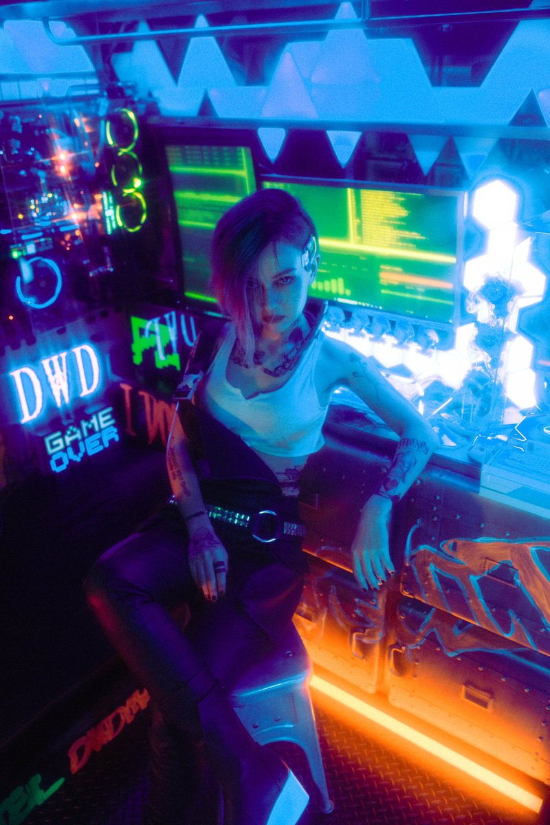 AdeleLave_Cos's tweet photo. Happy 4th Anniversary Cyberpunk 2077! ❤️🥳

📸 @404_shima 

#Cyberpunk2077 #JudyAlvarez https://t.co/PczRtRQiMx