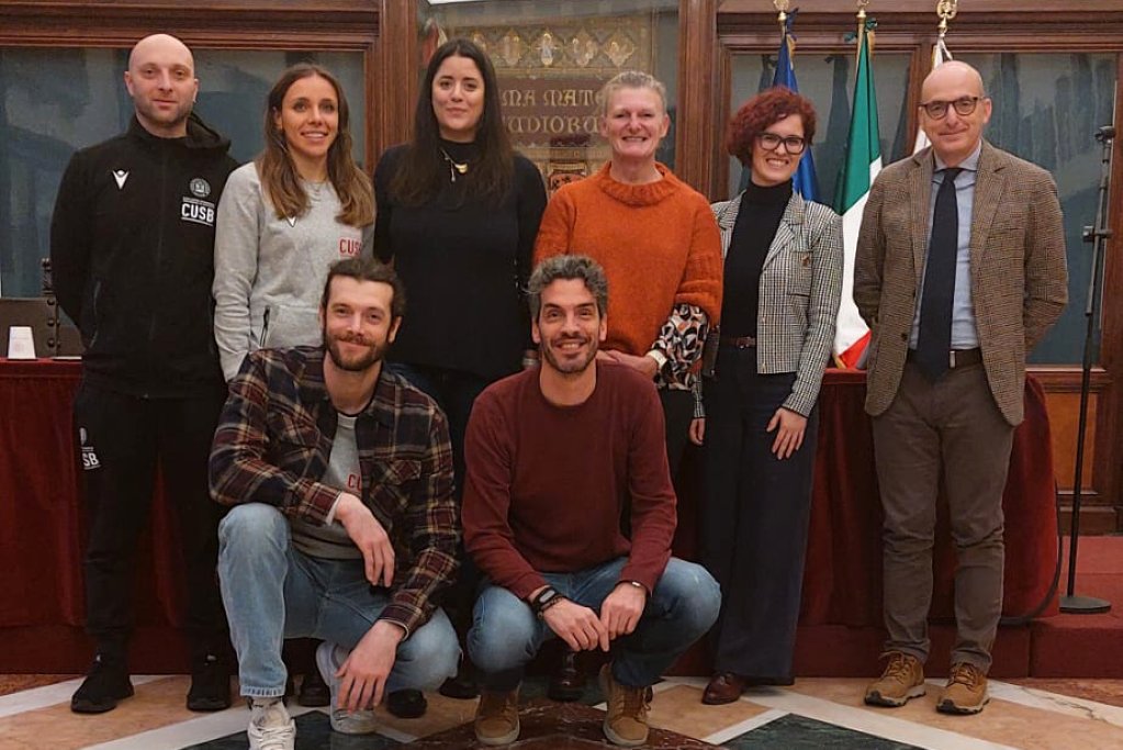 eusaunisport's tweet photo. The city of Bologna in Italy will host @EUSABasketball
Championship in 2025. The event will take place from 6-13 July 2025. 

https://t.co/E8tWTDr8ko

@Unibo https://t.co/3JcdLGs8SF