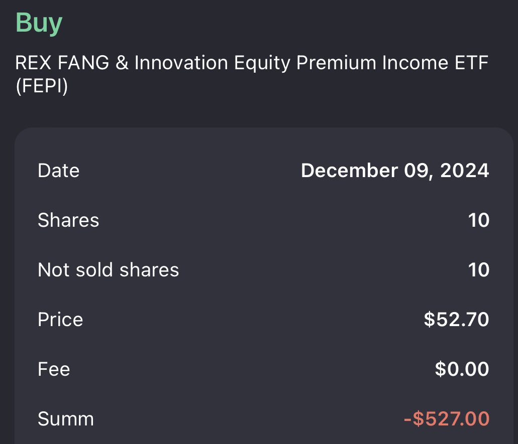 IngresosExpo's tweet image. 🛒 Ayer compré $527 💸 de $FEPI

Siguiendo mi &quot; #PlandeIngresoExponencial 🚀 “ con aportaciones semanales. #IngresosPasivos