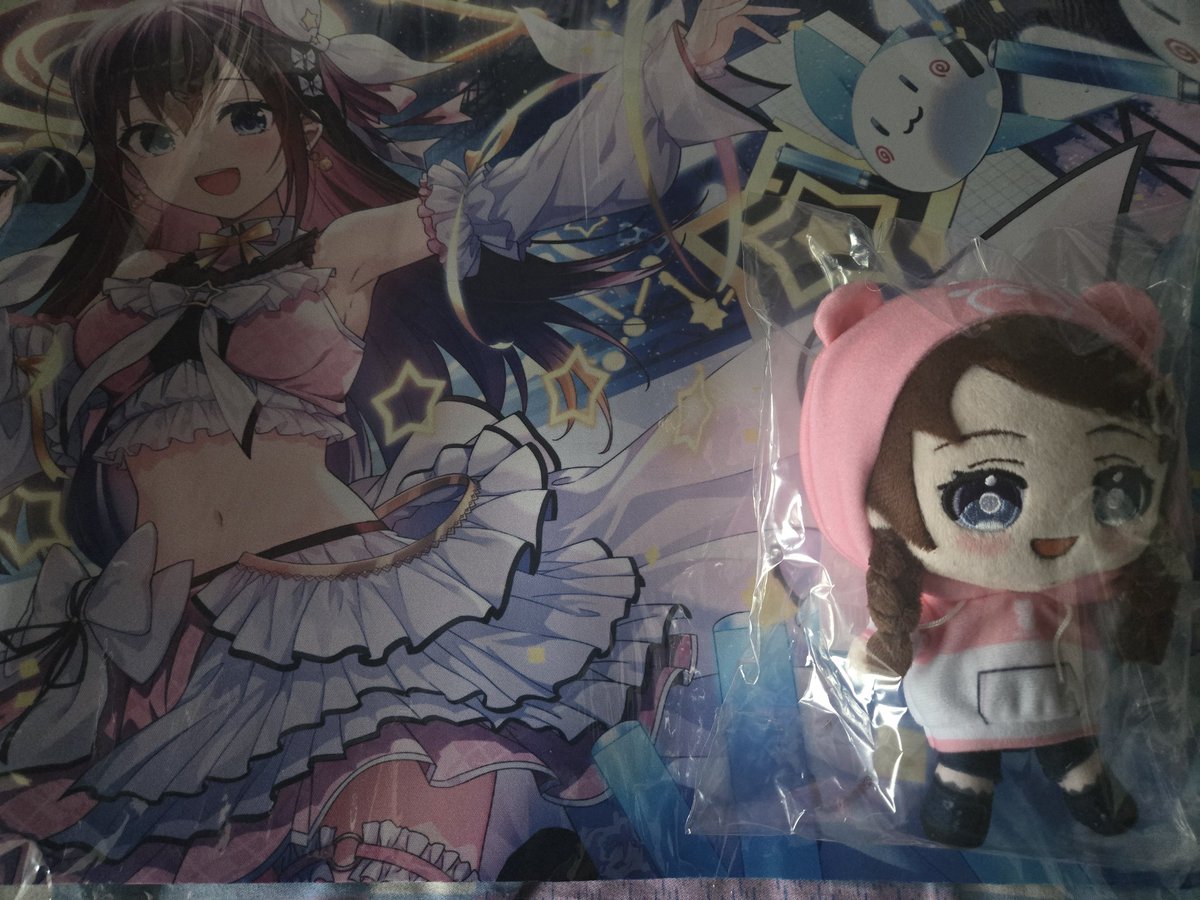 Yui_1idol's tweet photo. 少し遅れましたが，記念グッズ届きました。
めっちゃ嬉しいです。
証明書はNo.5140ですよ～
​​​(๑╹ᆺ╹)
#ときのそら
#そらとも
#そらちゃん届いたよ https://t.co/Lwm1IeDKb8