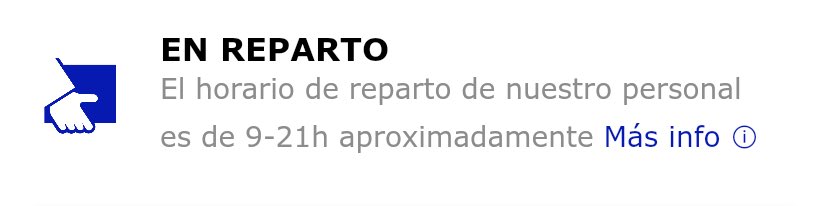 cgarcfi's tweet photo. Hola ⁦@GLS_Spain⁩  La franja horaria de reparto bien, ¿no? Soy consciente de que tendréis mucho trabajo, me alegro por vosotros, pero tener a la gente esperando durante TODO EL DÍA para entregar un paquete no es un  servicio https://t.co/0er0LdrRbE