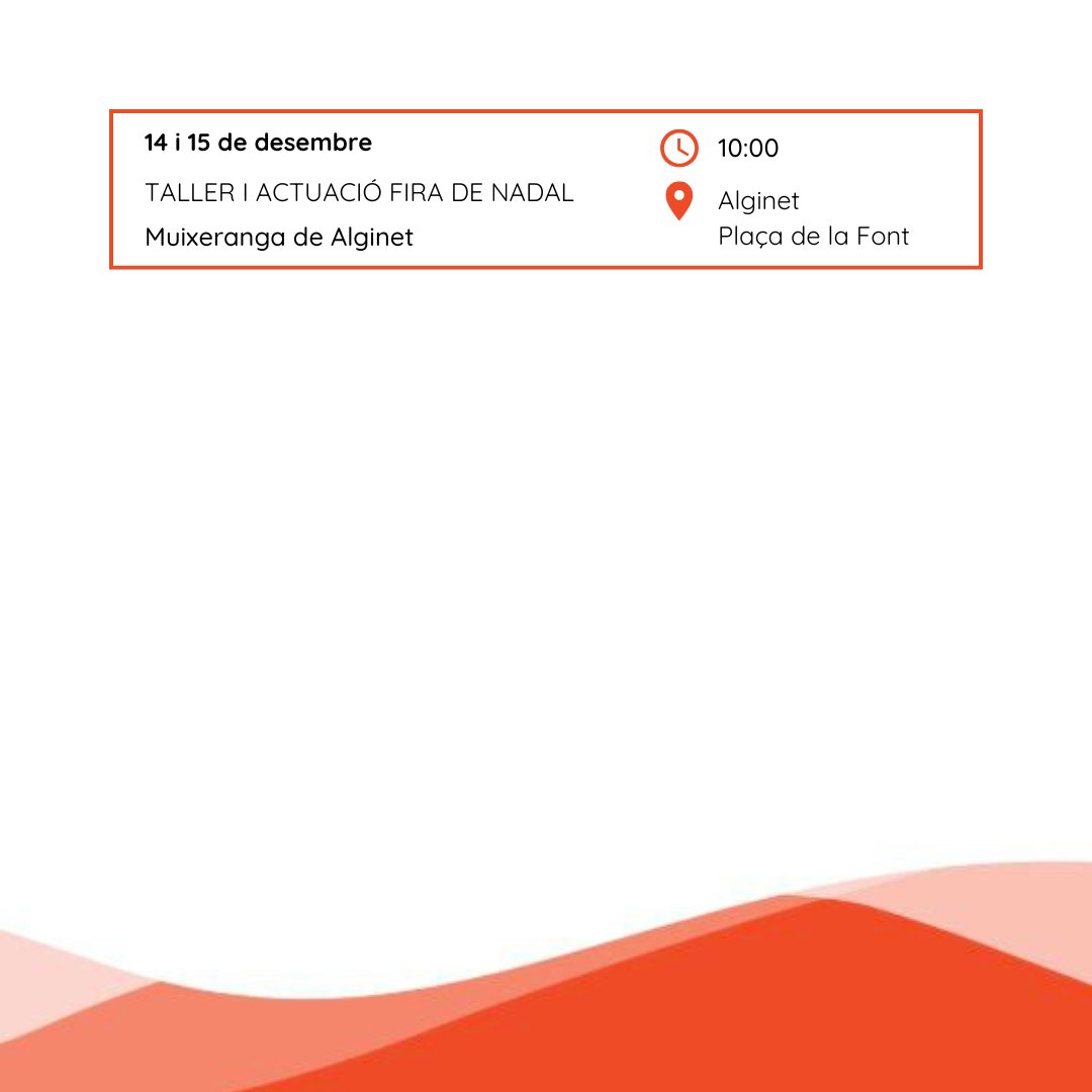 Ací teniu l'agenda muixeranguera per a la setmana #LesMuixeranguesFemPinya #AgendaMuixeranguera