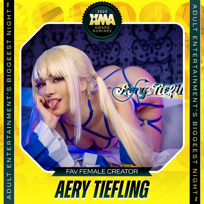 MORNING EVERYONE! 
I got the nomination for Fav Female Creator for the upcoming XMA Awards!?
Thank you