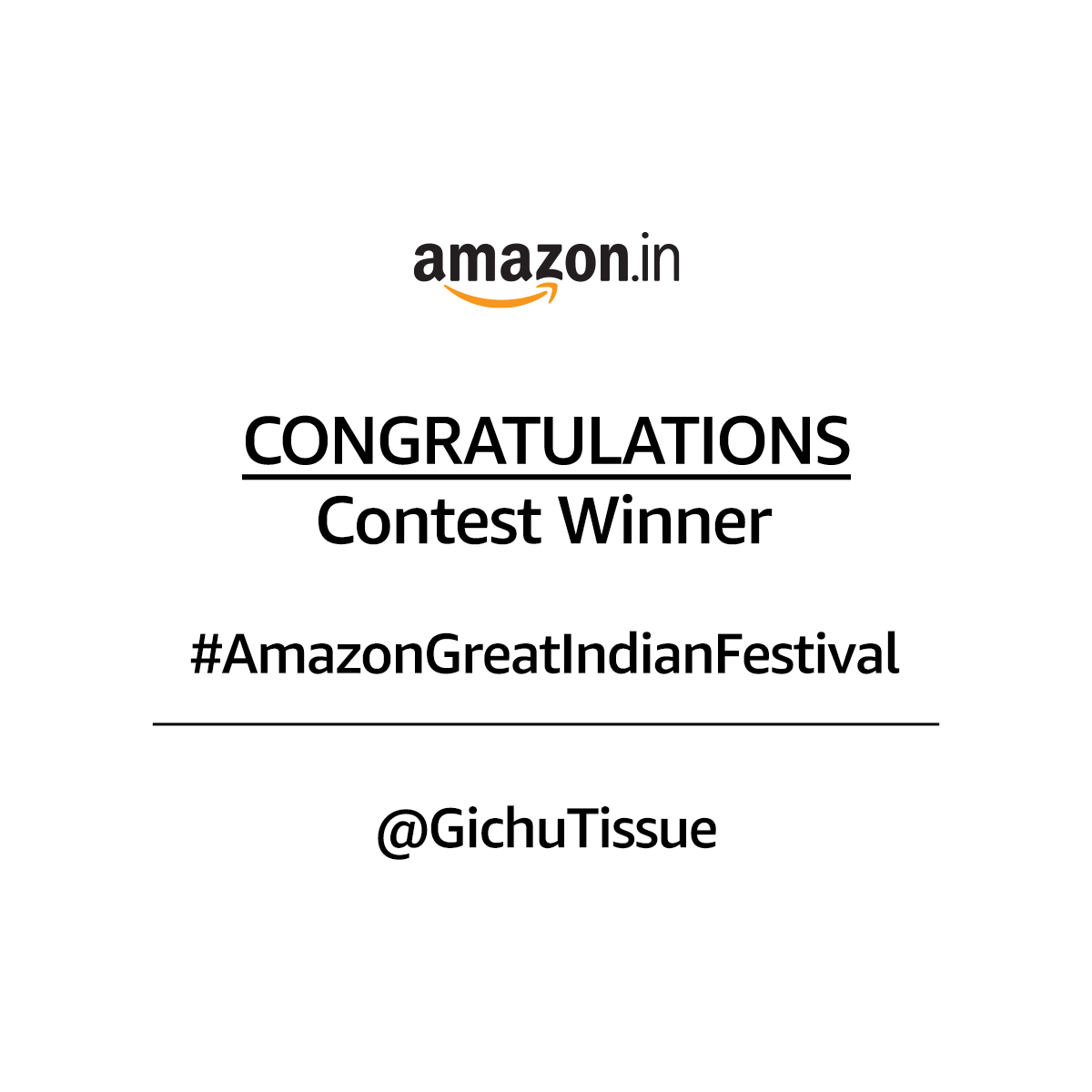 Amazon India tweet media
