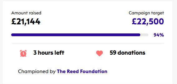 OOEC_Oxford's tweet photo. There are three hours left and CURE Zim are sooooo close to hitting their target ... #PleaseConsiderDonating
https://t.co/XNSB59QxLR
#BigGive #Orthotwitter https://t.co/YSVdoCZQGc