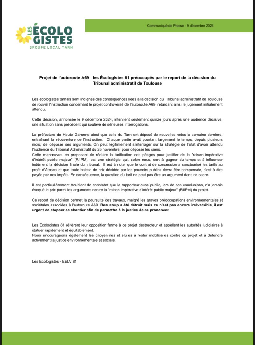 ✍️ Communiqué de presse ✍️