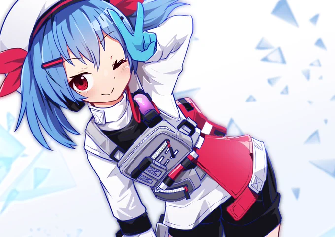 #ドルフロ2 #ドールズフロントライン2 よりコルフェン内心曇っているのに自己防衛であざといキャラをやっている娘っていいよね! 