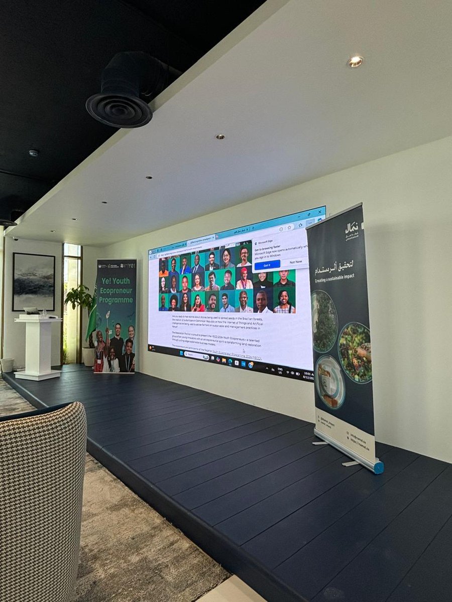 🚀 في #COP16، استضافت نمال رواد أعمال شباب يبّشرون بمستقبل أخضر!🌱تعرفنا على مشاريعهم المبتكرة في مجال #الاستدامة_البيئية، بالتعاون مع <a href="/MEWA_KSA/">وزارة البيئة والمياه والزراعة</a> (سدرة، سحابة، سنبلة). 🤝نعمل في نمال على تمكين الشركات الناشئة في #السوق_السعودي. هل أنت رائد أعمال مهتم؟ تواصل معنا!✉️  #ريادة_الأعمال