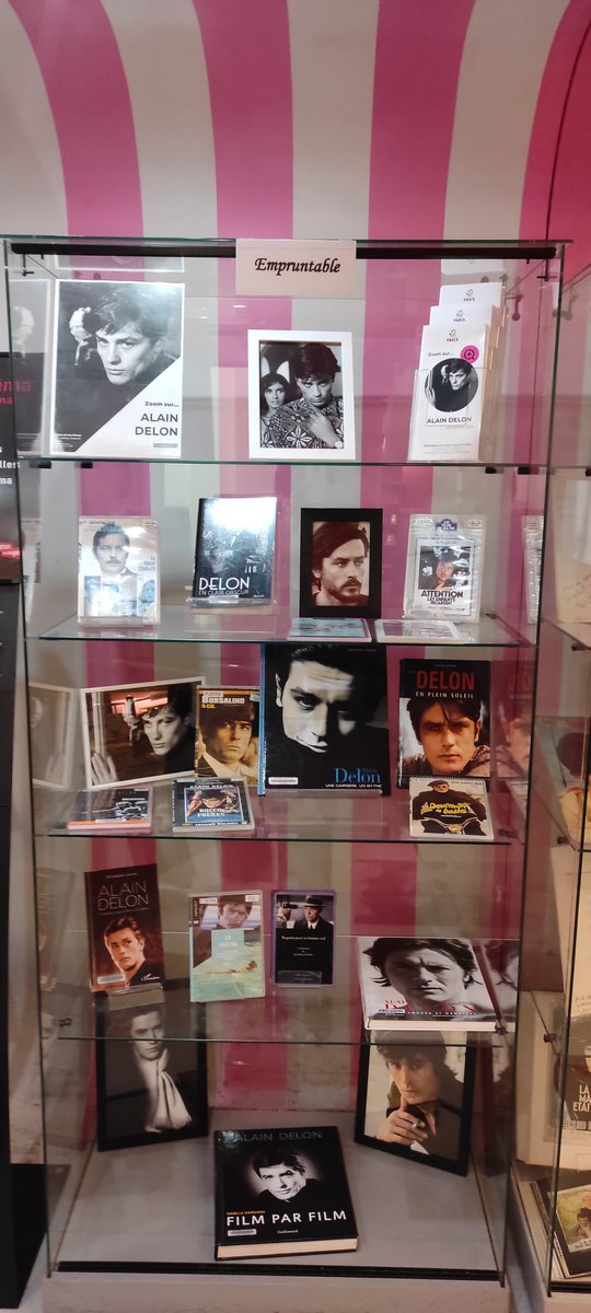 Bibliothèque du cinéma François Truffaut (@truffaut_cinema) on Twitter photo VALORISATION : Notre zoom du mois de décembre rend hommage au comédien français, Alain Delon.
(Re)découvrez sa carrière exceptionnelle à travers une sélection de documents. Une bibliographie est disponible en salle de lecture et en ligne ci-après : bibliotheques-specialisees.paris.fr/decouverte/foc… VALORISATION : Notre zoom du mois de décembre rend hommage au comédien français, Alain Delon.
(Re)découvrez sa carrière exceptionnelle à travers une sélection de documents. Une bibliographie est disponible en salle de lecture et en ligne ci-après : bibliotheques-specialisees.paris.fr/decouverte/foc…