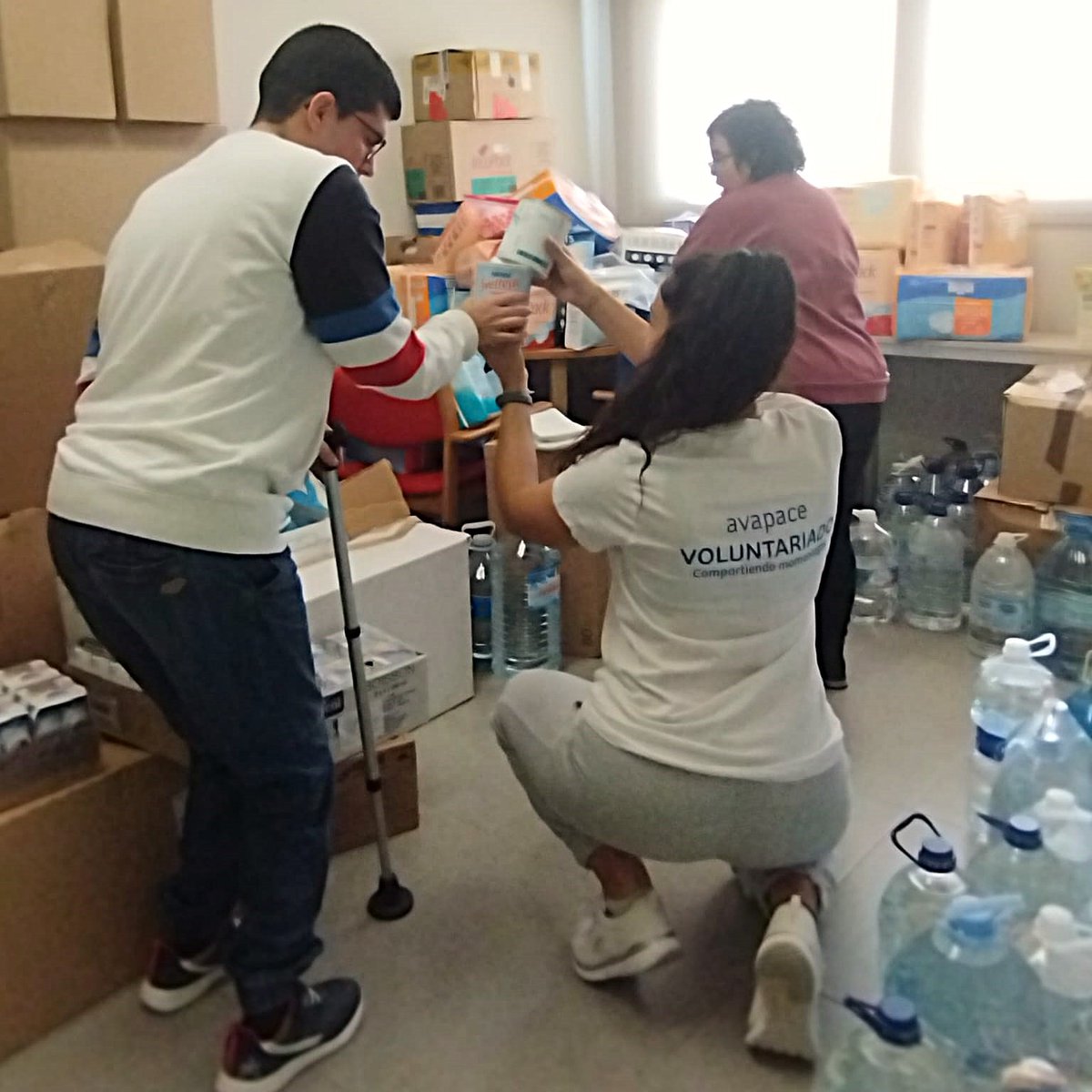 💙Col·labora amb <a href="/Avapace/">AVAPACE</a>  amb una donació a través de BIZUM, amb el codi 08504, o a la web avapace.org/donaciones/ perquè les persones amb paràlisi cerebral continuïn tenint l'atenció que necessiten fins i tot en els moments més crítics, com els que es viuen a València.