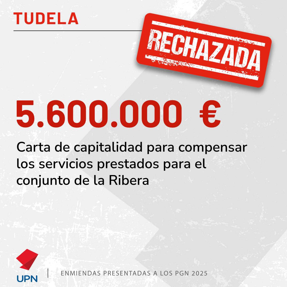 UpntudelaNa's tweet image. Rechazan la Carta de Capitalidad para #Tudela. Así apuesta el PSN, Contigo, Geroa y Bildu por nuestra ciudad. Luego se les llena la boca. Un año más. #esloquehay #presupuestos #Navarra