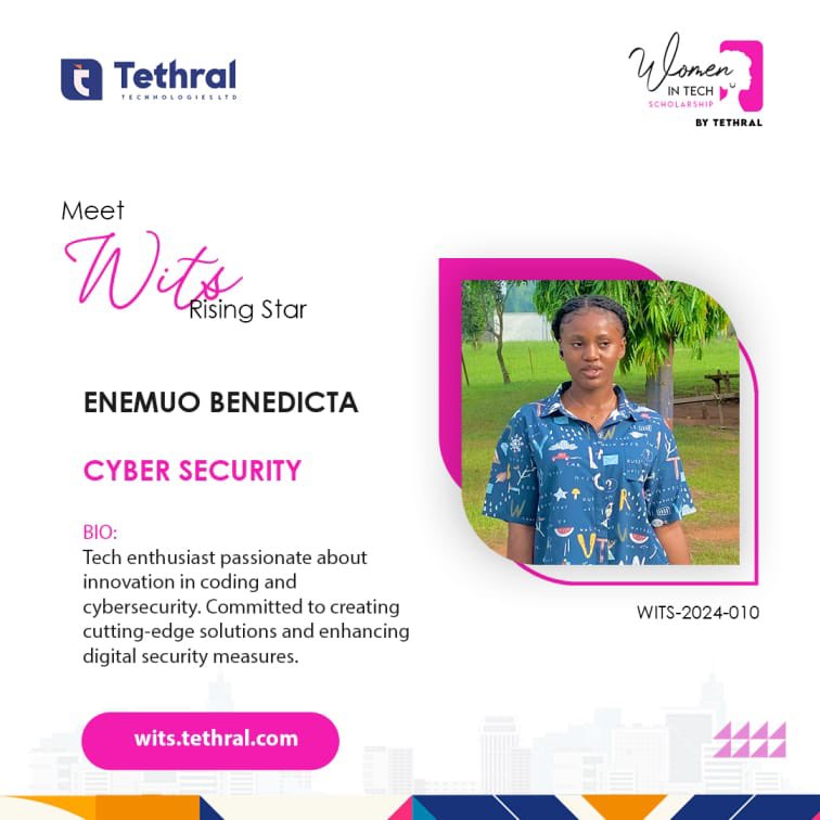 tethraltech's tweet photo. Meet Our WITS Rising Stars!

These women are taking bold steps to build successful tech careers and lead the way for others. 💻✨

#WITS2024 #RisingStars #WomenInTech #TethralTech #EmpoweringWomen #FutureLeaders https://t.co/bYmcS9ifOU