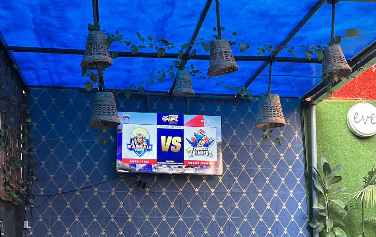 आउनुस् क्रिकेट हेरौं ! ⁦<a href="/Team_Maykhana/">eVe</a>⁩