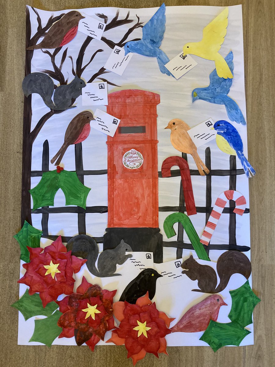 BishopMojo's tweet photo. A busy morning with the ladies and gentlemen at Hatfield Haven creating their’Catch The Christmas Post’ piece.

We also made a lovely card which I will not share at the moment so it is a surprise for the recipient.

#creativemojo #dementiacare #Christmas @creativemojo https://t.co/fyTs0arKH9
