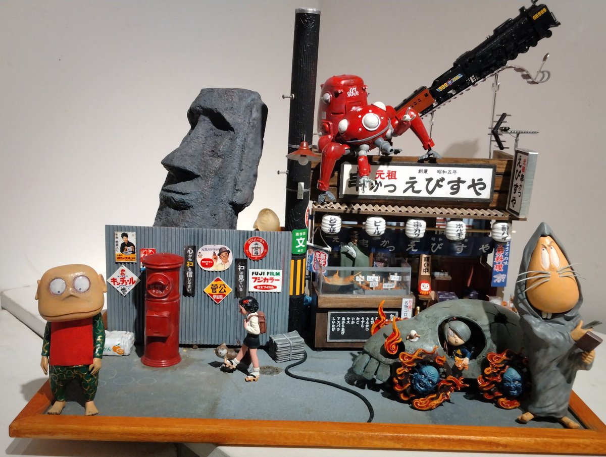 akasakanain's tweet photo. こういう、「世界観」のある作品大好き❤#ザ・アナザーマシンズ https://t.co/OcfwymkE9k