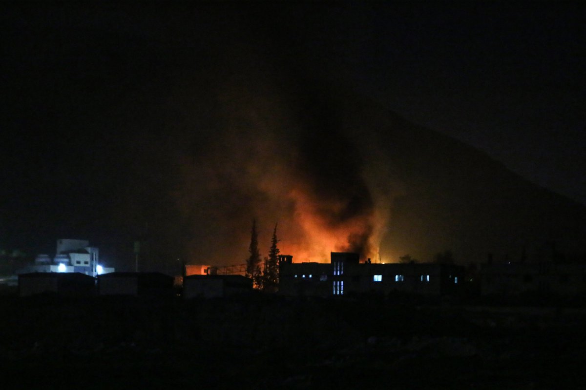 AJEnglish's tweet photo. Israel has unleashed a barrage of aerial attacks across Syria, battering key military sites amid a security vacuum after opposition forces ousted President Bashar al-Assad https://t.co/t76auGnCHb https://t.co/TaAdJaJxp7