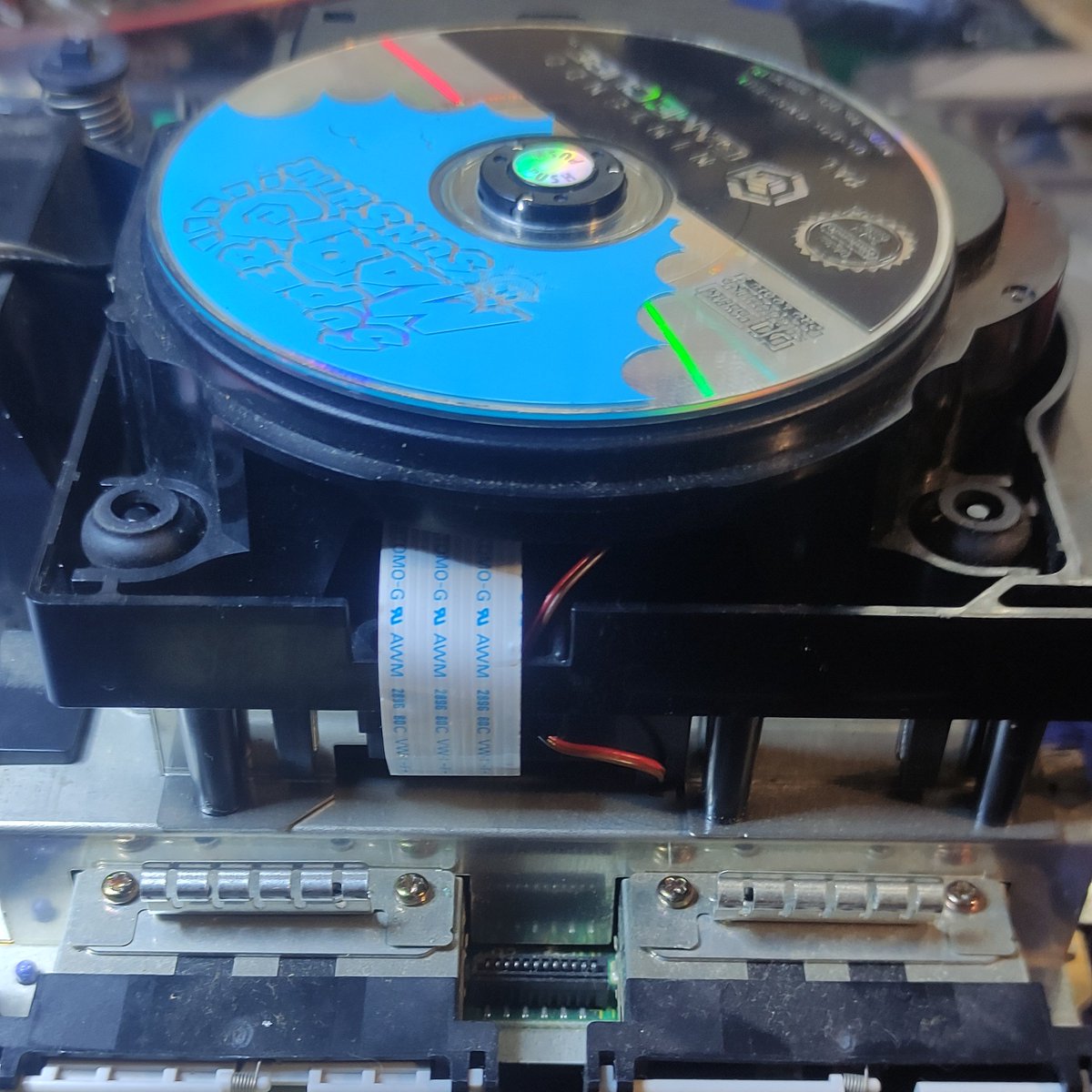 weirdstuffgr's tweet photo. #Nintendo #GameCube με δυσκολία ανάγνωσης παιχνιδιών (Optical Drive Failure), μετά από επισκευή της πλακέτας επανήλθε πλήρως. 

https://t.co/BIVbvbzRR8 || https://t.co/iN1KVm9Ph8 

#ηράκλειο #repair #electronics #crete #heraklion #greece #industrial #games https://t.co/djdwuJ8T1r