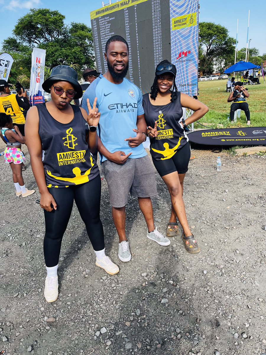 uThabaa's tweet photo. Another Year Another #run4rights with @amnesty_zim 🏃‍♀️✊🏽 https://t.co/QXe51mGA7H