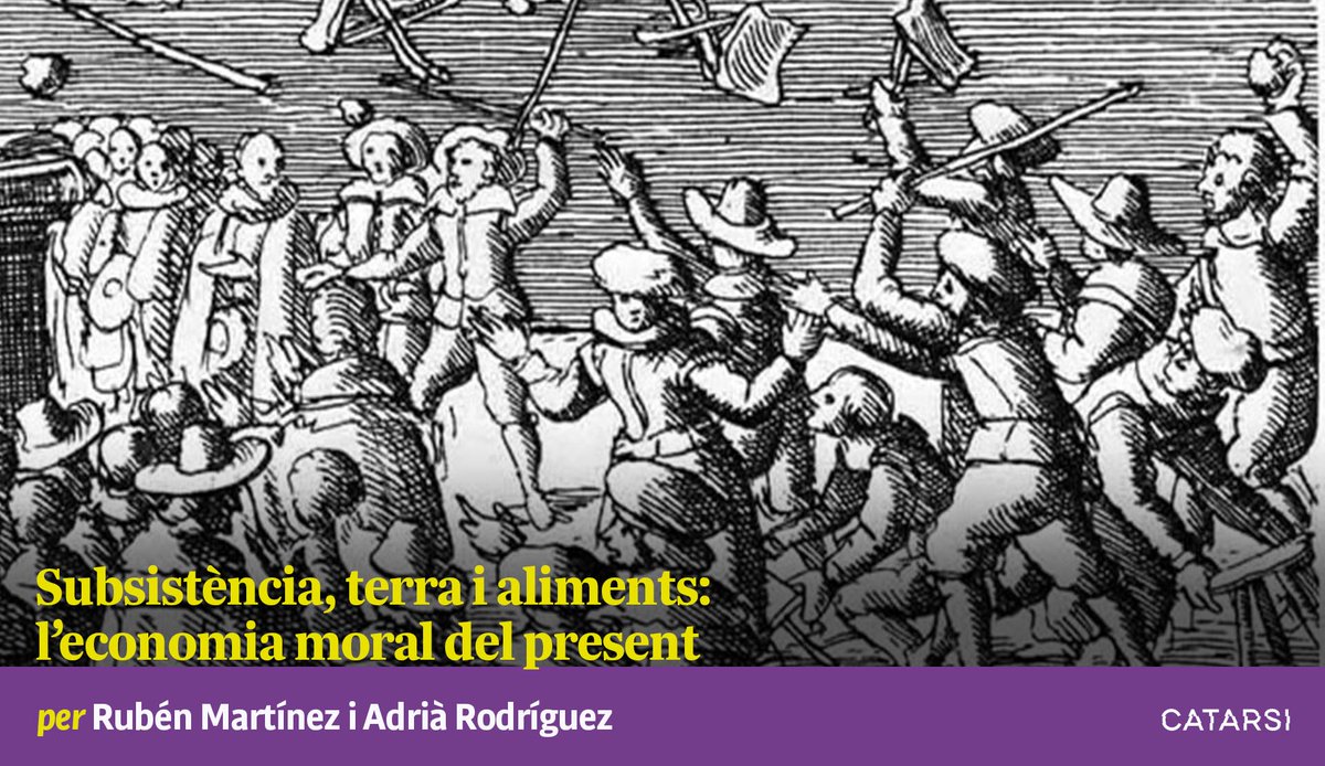 IDRA (@idrabcn) on Twitter photo Hem d'anticipar-nos a les crisis alimentàries. Tot indica que els pròxims anys poden ser pitjors que 2022, quan el preu dels aliments va assolir el seu màxim històric.
✍️ Rubén Martínez i Adrià Rodríguez a <a href="/catarsimagazin/">Catarsi magazín</a>
catarsimagazin.cat/subsistencia-t… Hem d'anticipar-nos a les crisis alimentàries. Tot indica que els pròxims anys poden ser pitjors que 2022, quan el preu dels aliments va assolir el seu màxim històric.
✍️ Rubén Martínez i Adrià Rodríguez a <a href="/catarsimagazin/">Catarsi magazín</a>
catarsimagazin.cat/subsistencia-t…