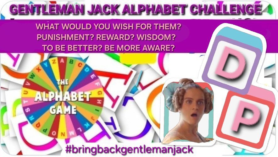 Gentleman Jack Alphabet Challenge! Tuesday #BringBackGentlemanJack <a href="/BBC/">BBC</a> <a href="/LookoutPointTV/">Lookout Point TV</a>