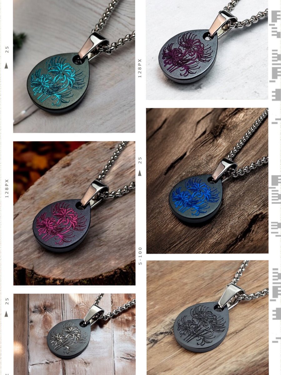 ◆12/14までのプレゼント企画◆
抽選で１名様にブラックチタン製ペンダント雫に彼岸花6色よりご希望の１色をプレゼント
webstore(hizm.jp)に新規追加したアイテムです

①フォロー
②いいね&amp;RT

期限：12/14,23:59まで
抽選：終了より7日前後
注意事項をご確認の上ご参加下さい