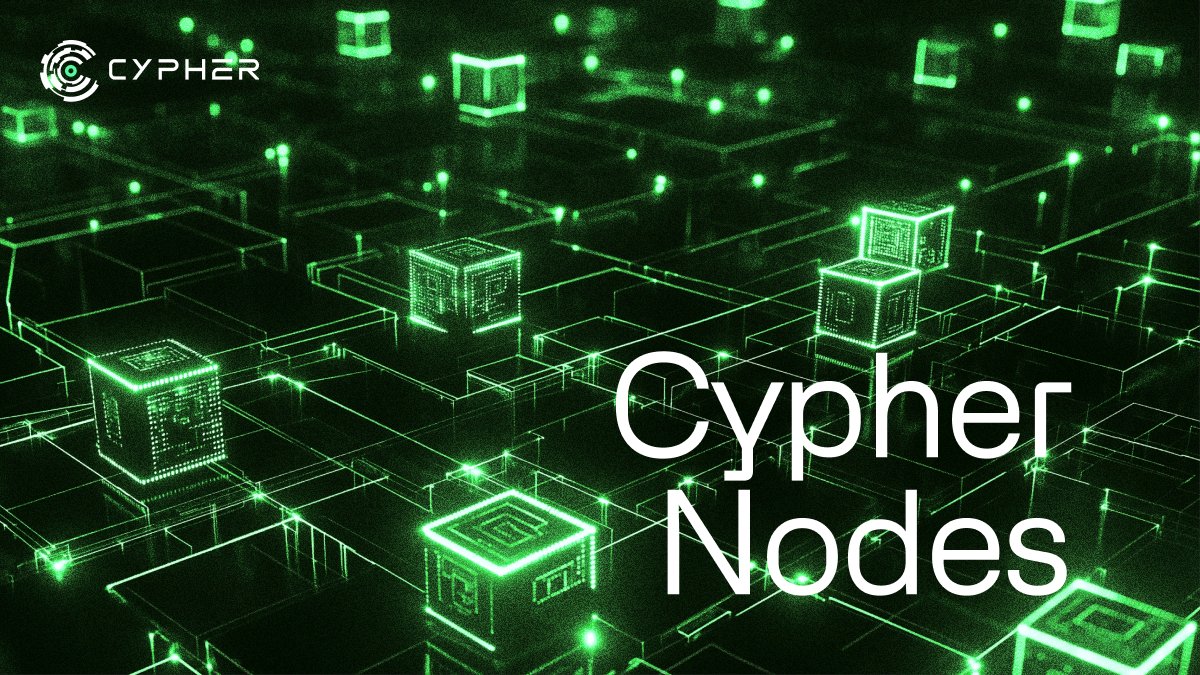 We're excited to announce that Cypher Nodes registration begins in two days.

You can register starting this Thursday, the 12th, until Monday, the 16th.

Early node licenses are only available to existing Mainframe stakers and are exclusive to the community.

Details on running